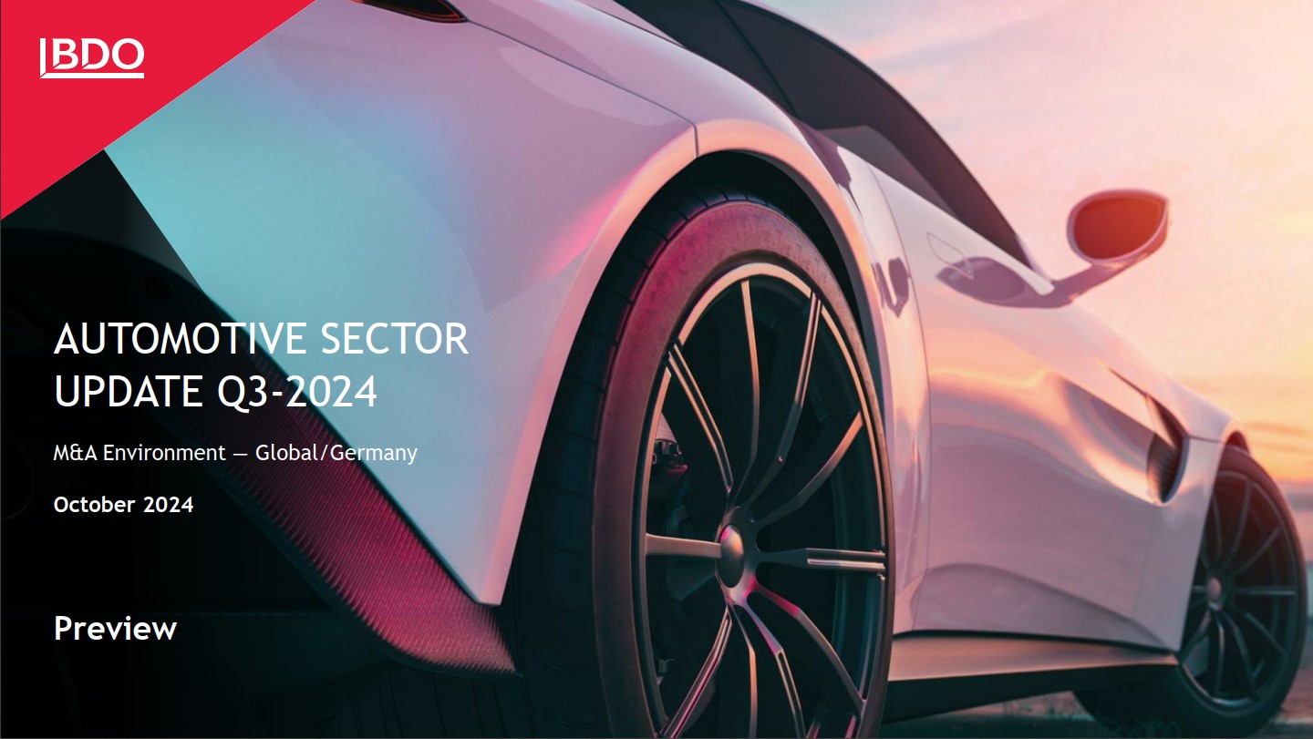 Preview M&A Automotive